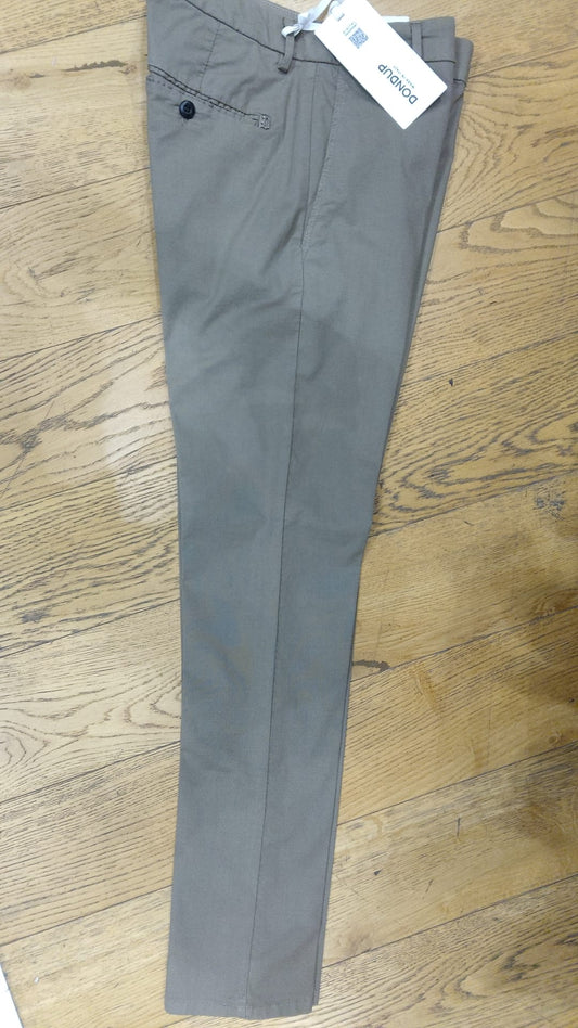 DONDUP PANTALONE COLORE FANGO VARIE