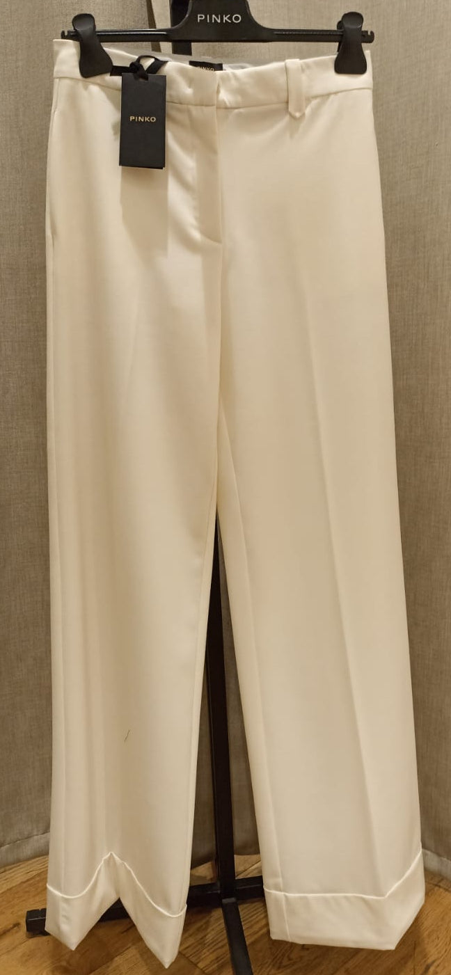 PINKO PANTALONE BEIGE PANNA