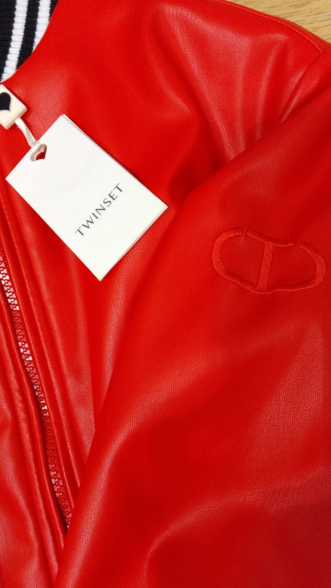 TWIN-SET GIUBBINO ROSSO