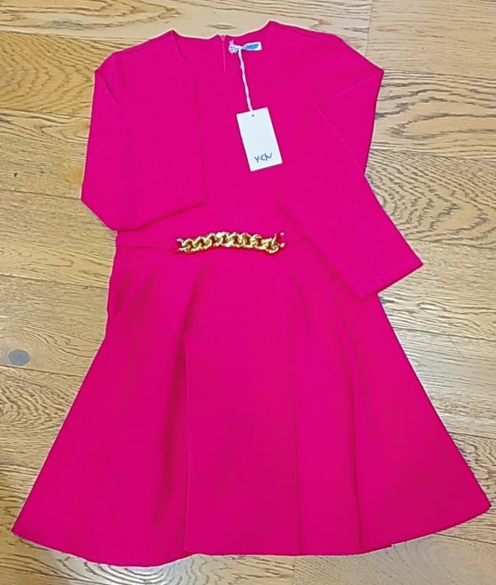 Y-CLU' ABITO BIMBA FUXIA