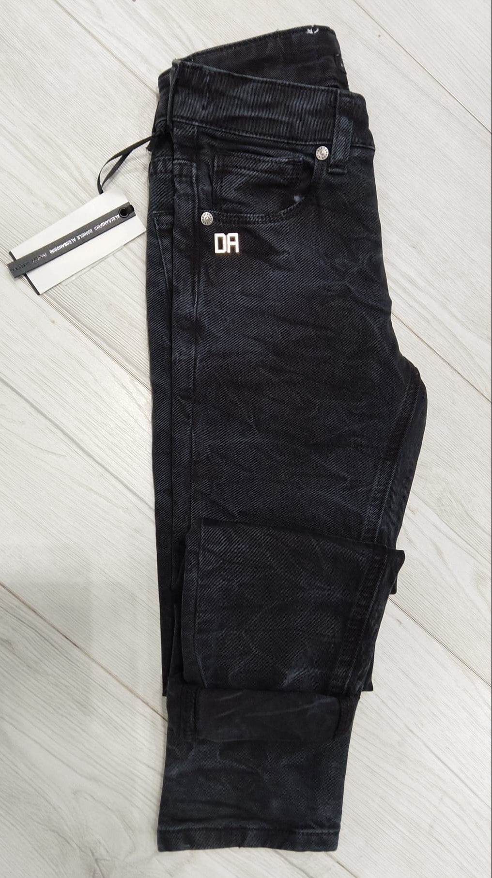 DANIELE ALESSANDRINI PANTALONE NERO