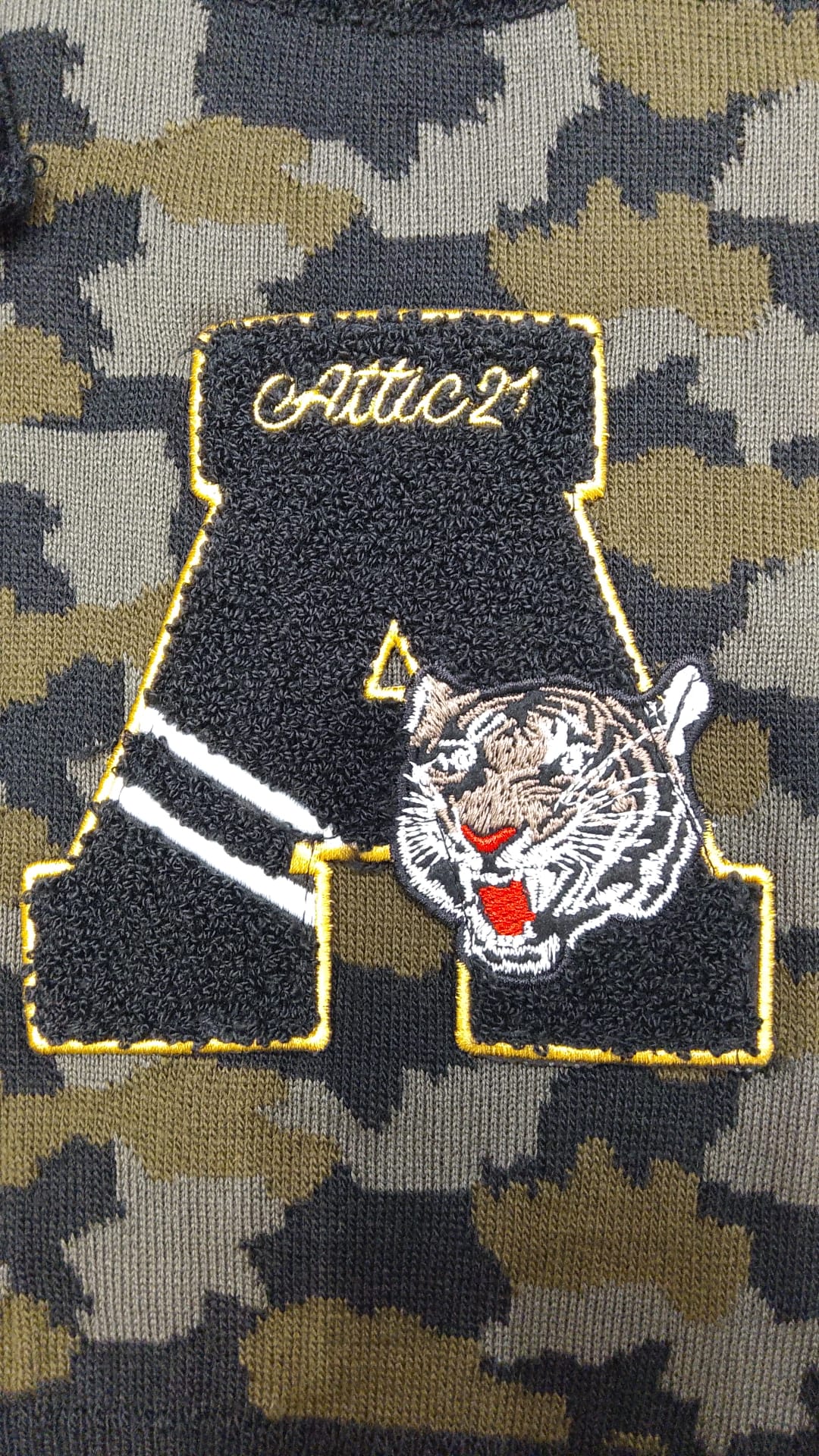 ATTIC21 PULL BIMBO NERO