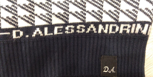 D.ALESSANDRINI PULL BIMBO BIANCO E BLU BIANCOBLU