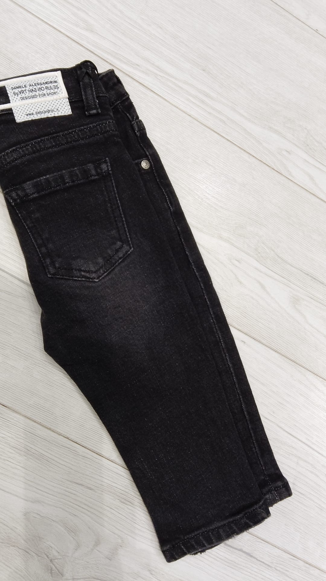 DANIELE ALESSANDRINI PANTALONE NERO