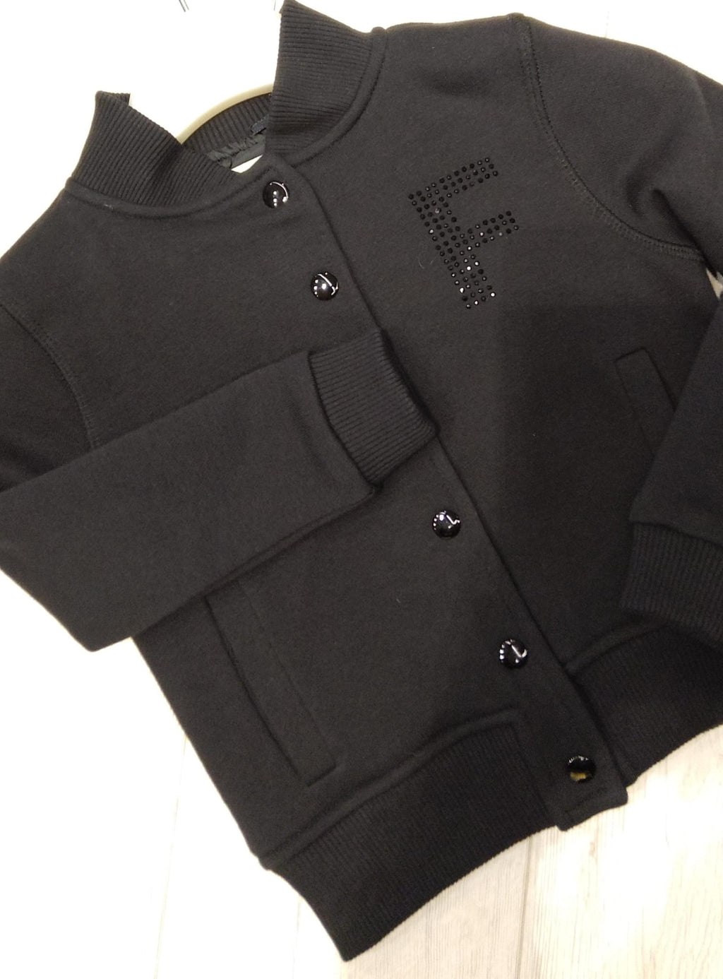 FRACOMINA GIUBBINO FELPA NERO