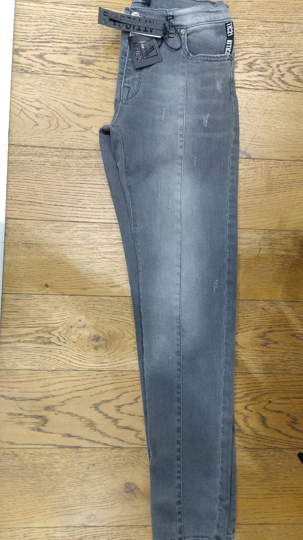 ATTIC21 JEANS GRIGIO