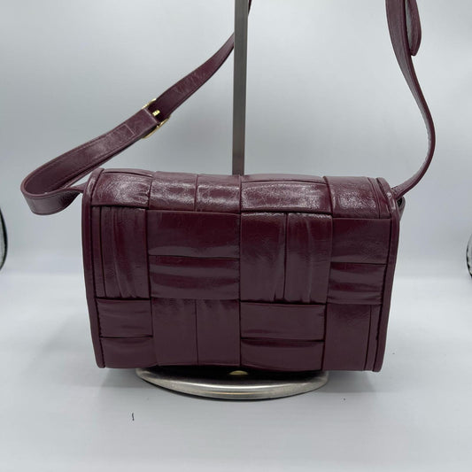 THEMOIRE' INTRECCIO NAPPA BORDEAUX