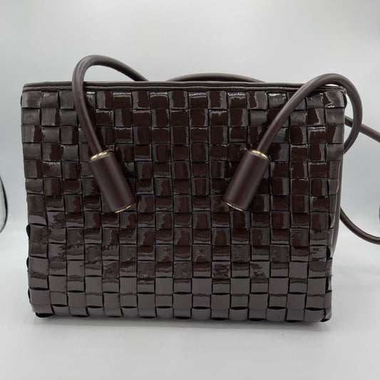 THEMOIRE' INTRECCIO LUCIDO MARRONE