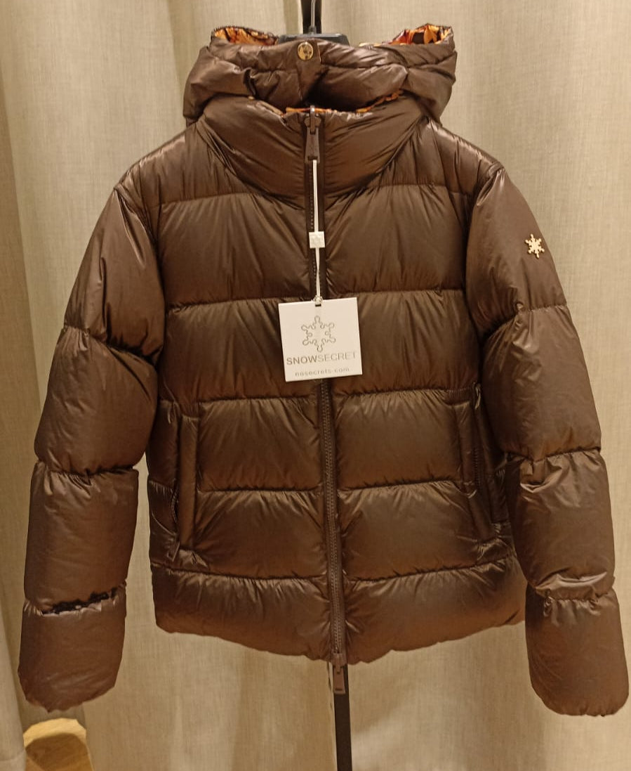 NOSECRETS PIUMINO MARRONE SCURO