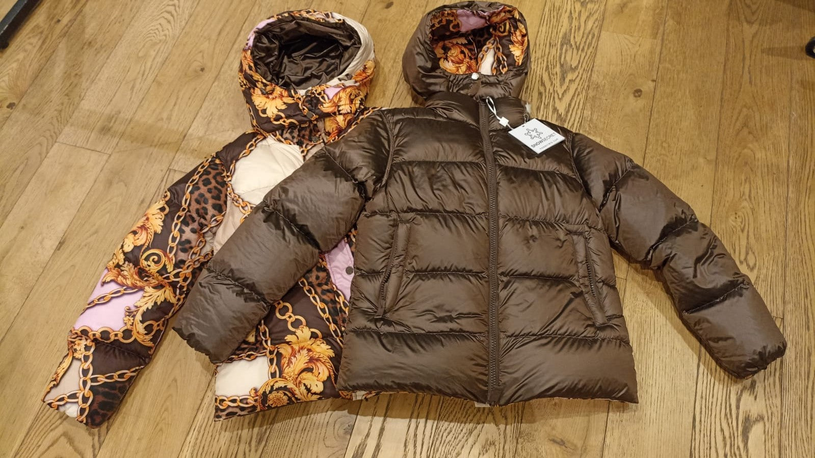 NOSECRETS PIUMINO MARRONE SCURO