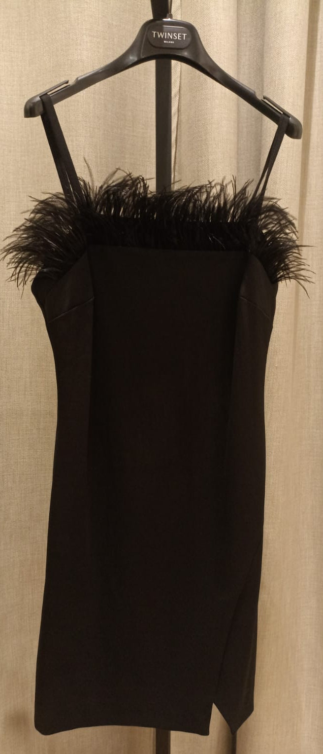 TWIN-SET TUBINO NERO