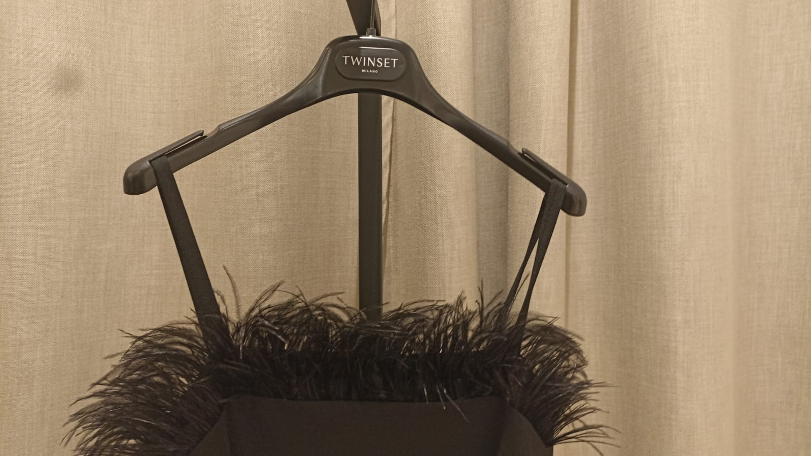 TWIN-SET TUBINO NERO