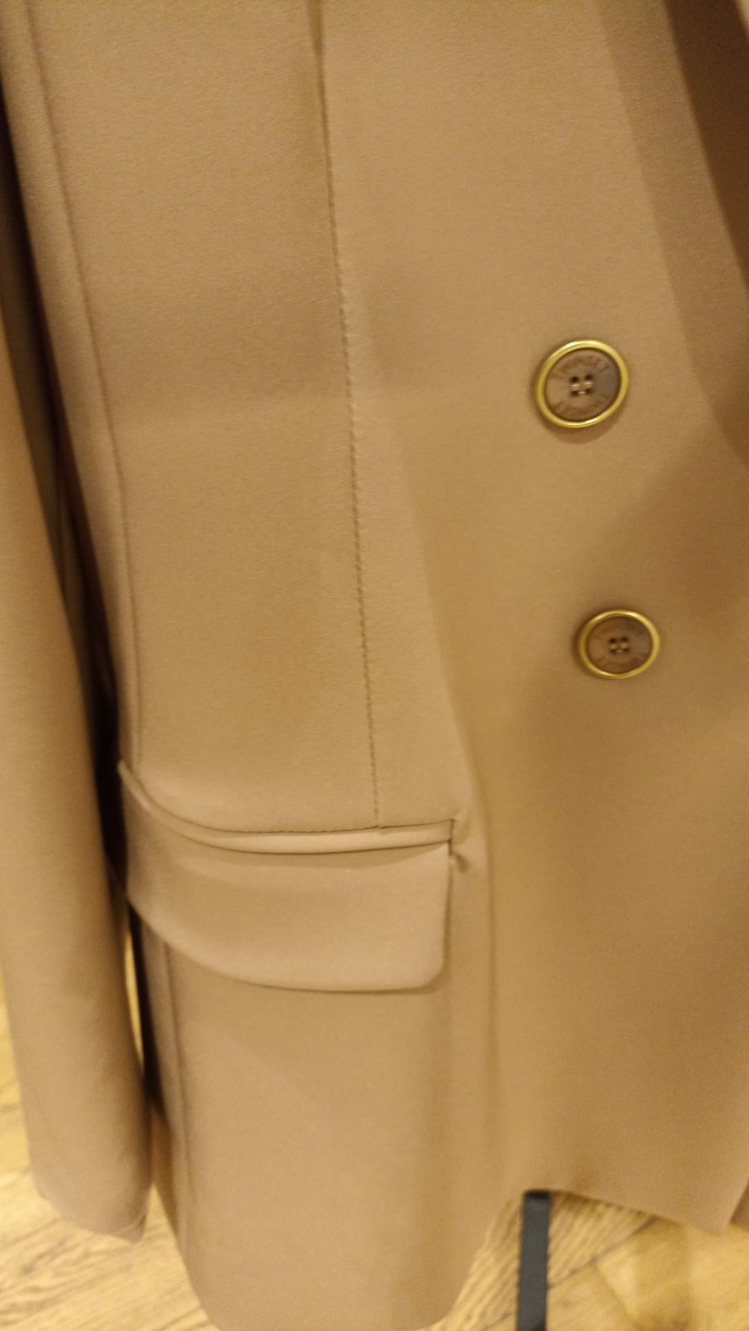 TWIN-SET GIACCA CAMMELLO