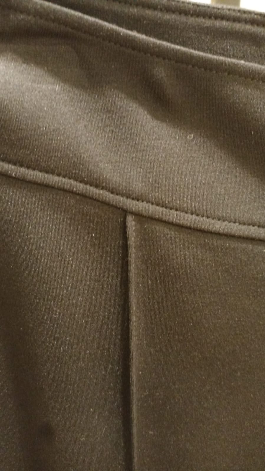 TWIN-SET PANTALONE A ZAMPA NERO