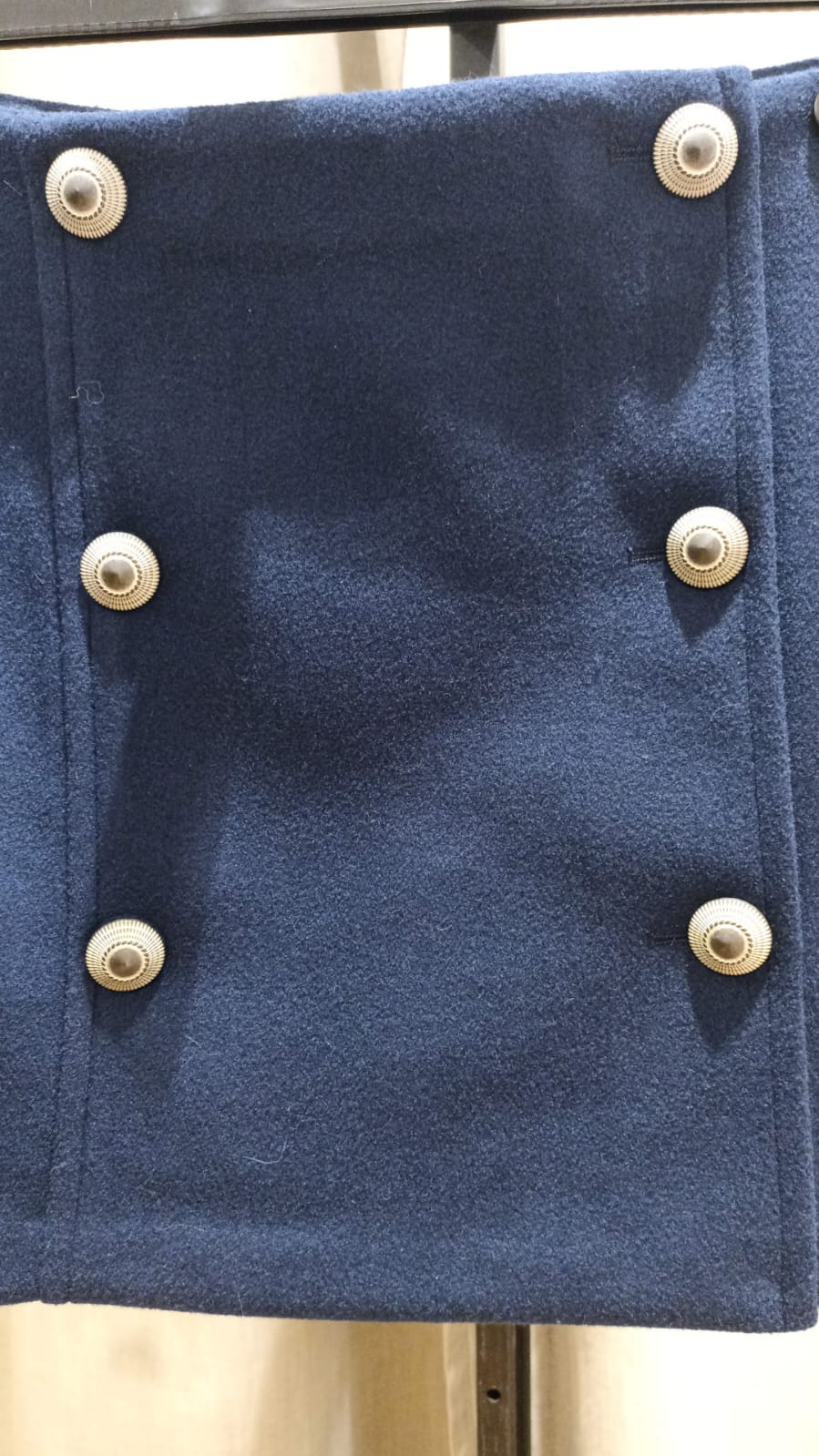 TWIN-SET MINI GONNA BLU