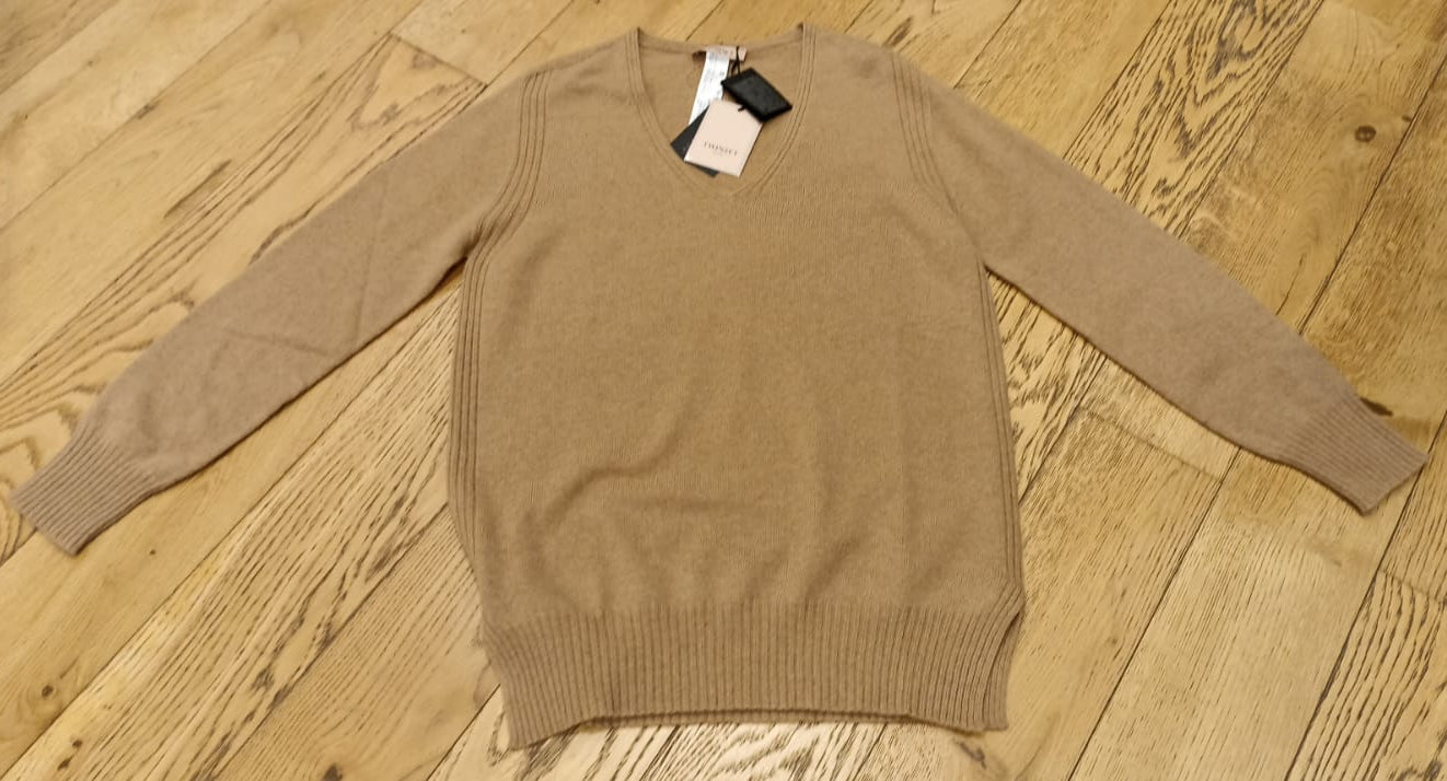 TWIN-SET PULL CAMMELLO