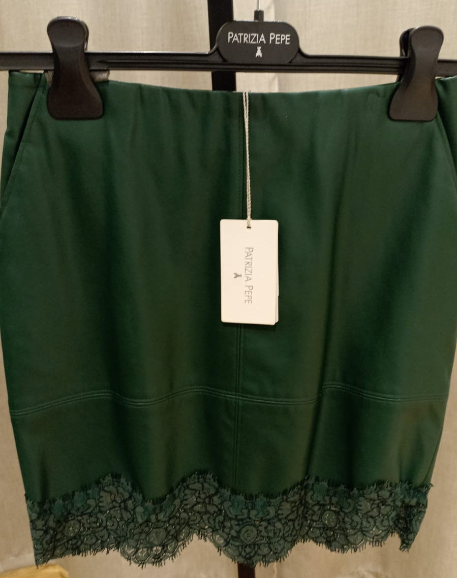 PATRIZIA PEPE GONNA VERDE