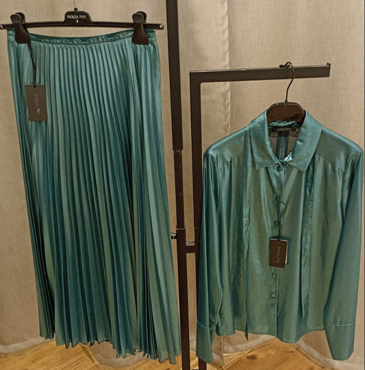 PATRIZIA PEPE CAMICIA VERDE