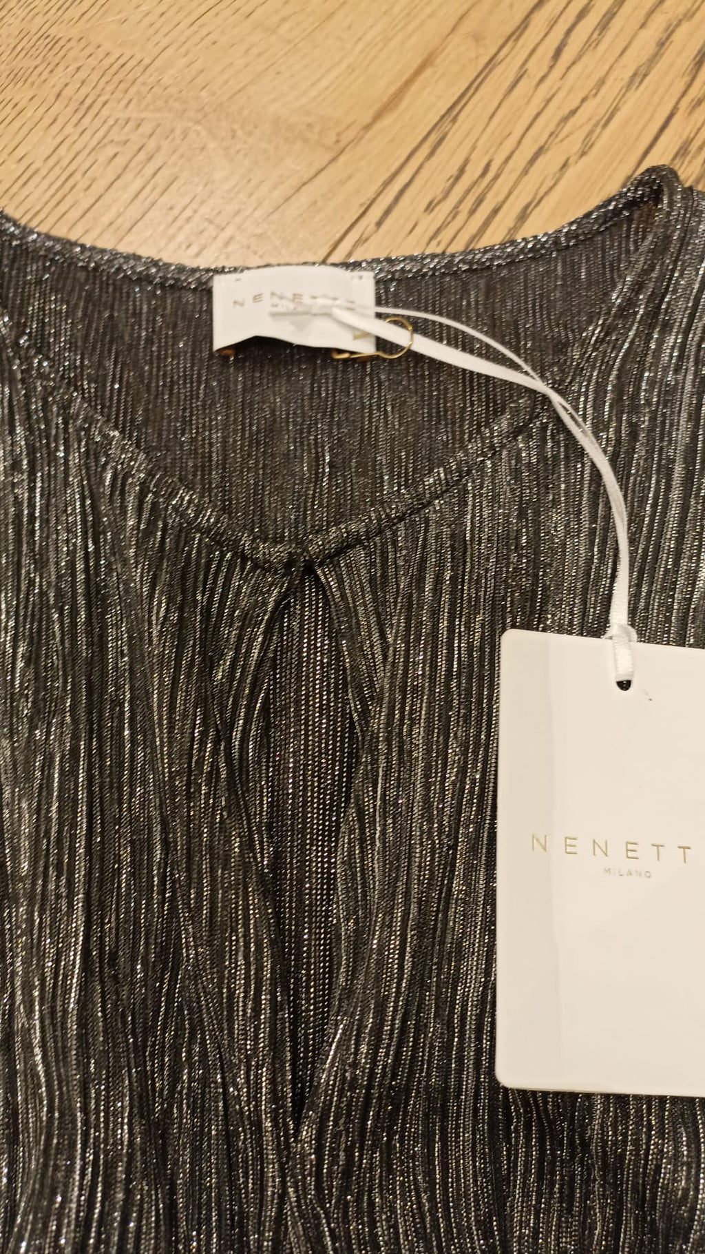 NENETTE BLUSA ARGENTO