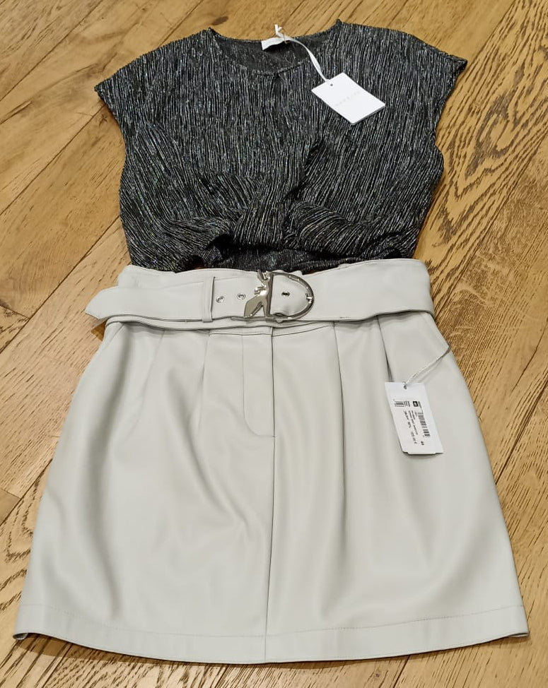 NENETTE BLUSA ARGENTO