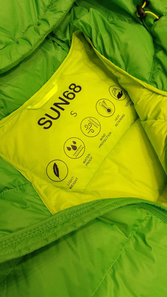 SUN68 PIUMINO VERDE