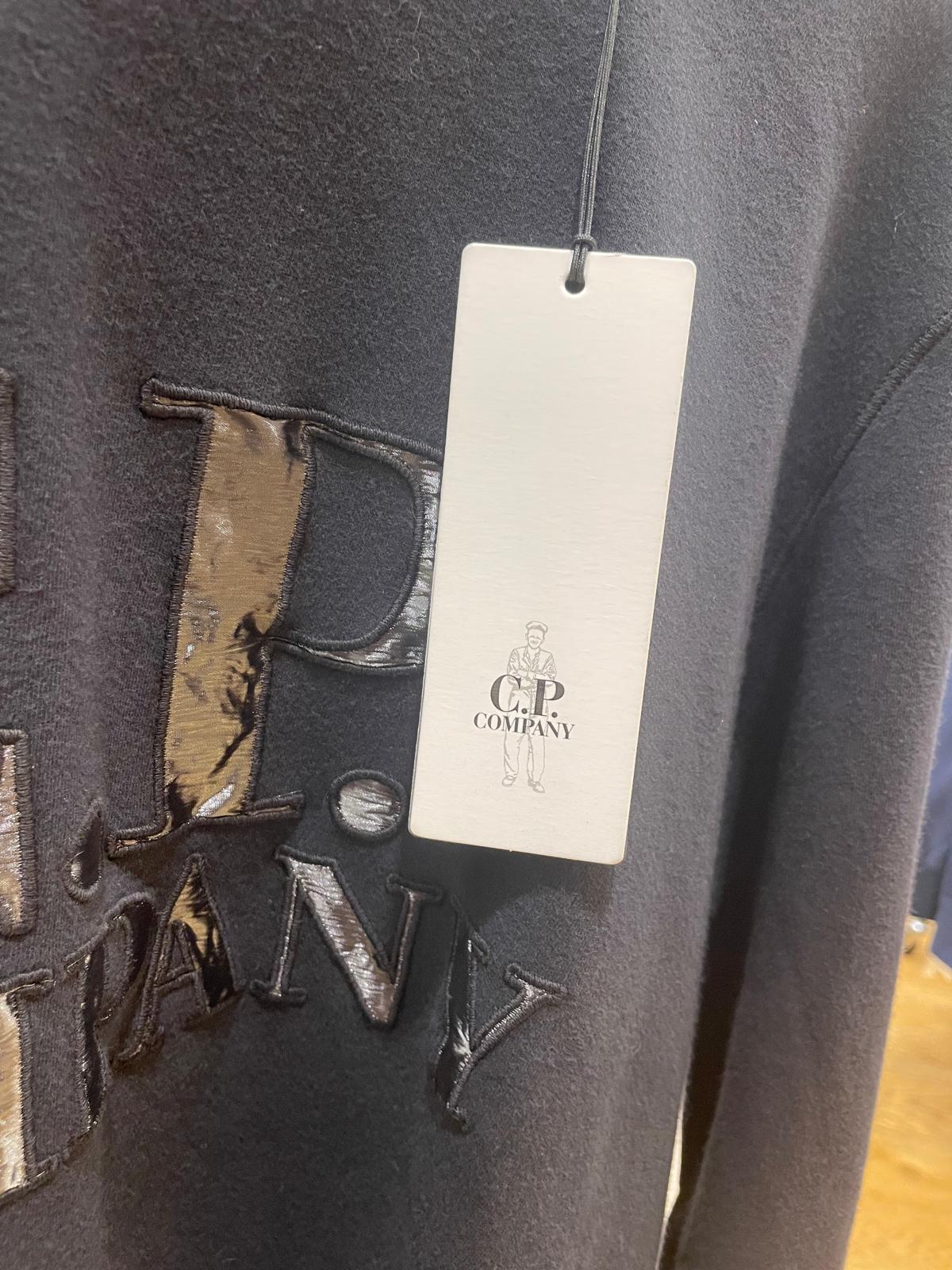 C.P. COMPANY FELPA NERA NERO