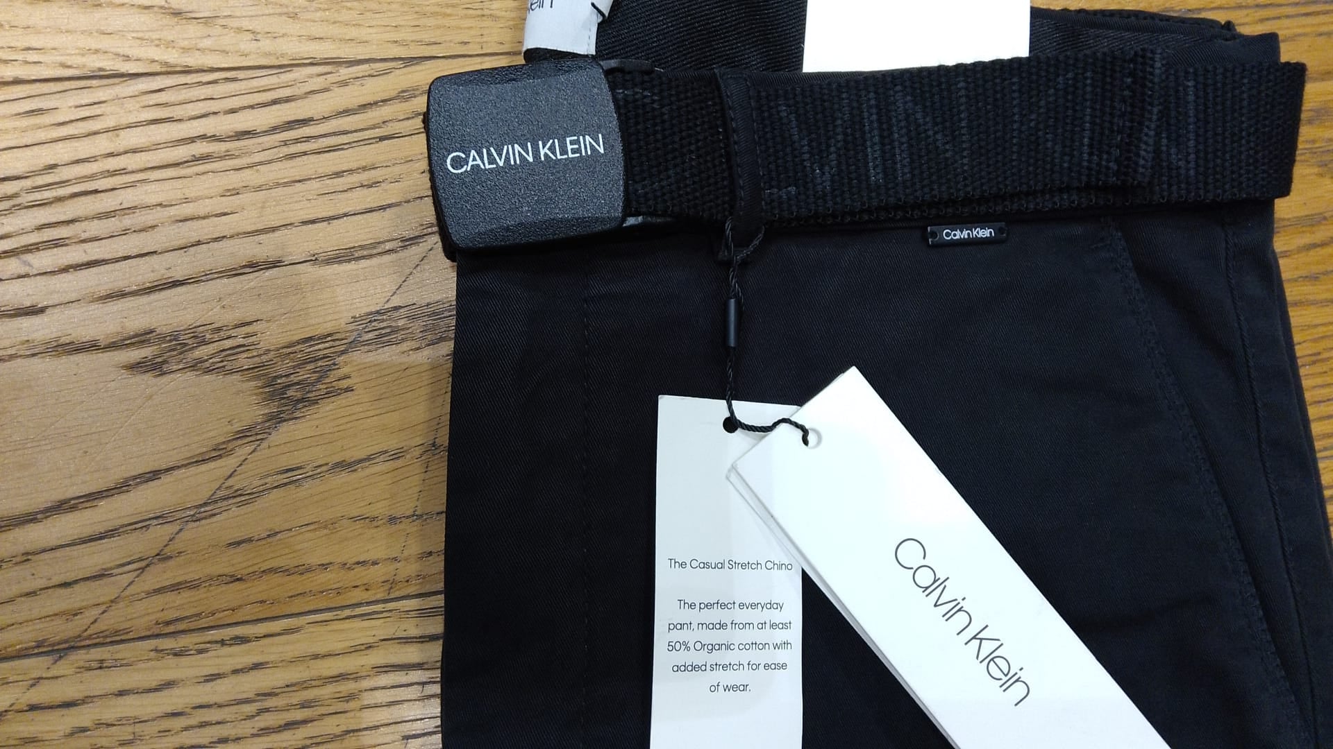 CALVIN KLEIN PANTALONE NERO