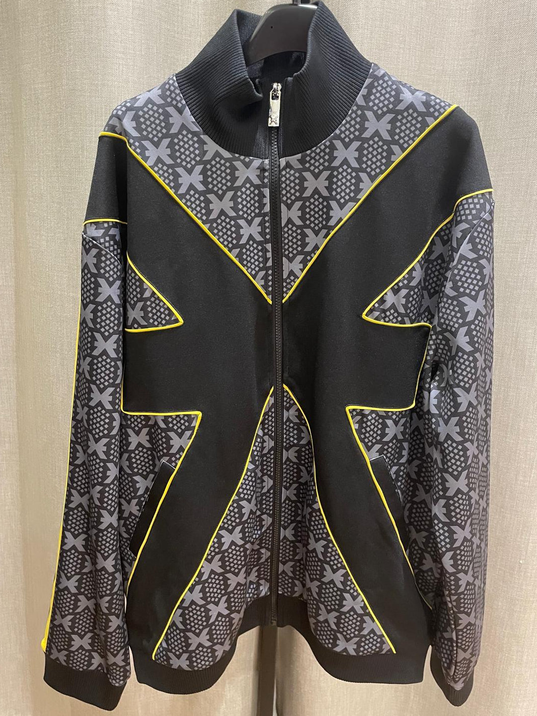 RICHMOND FELPA ZIP BICOLORE