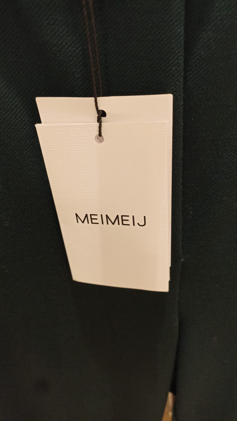 MEIMEIJ PANTALONE PETROLIO