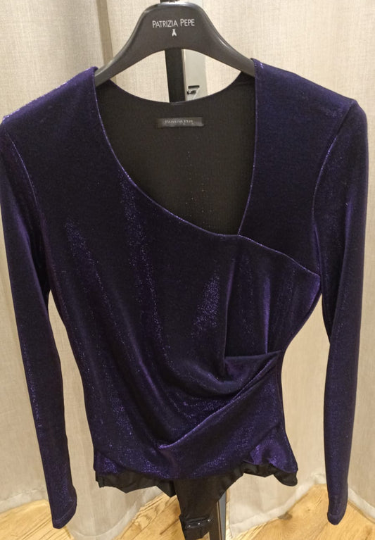PATRIZIA PEPE BODY VIOLA