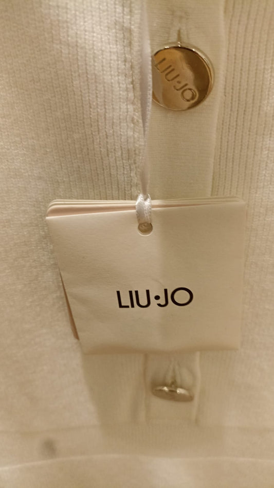 LIU-JO ABITO MAGLIA PANNA