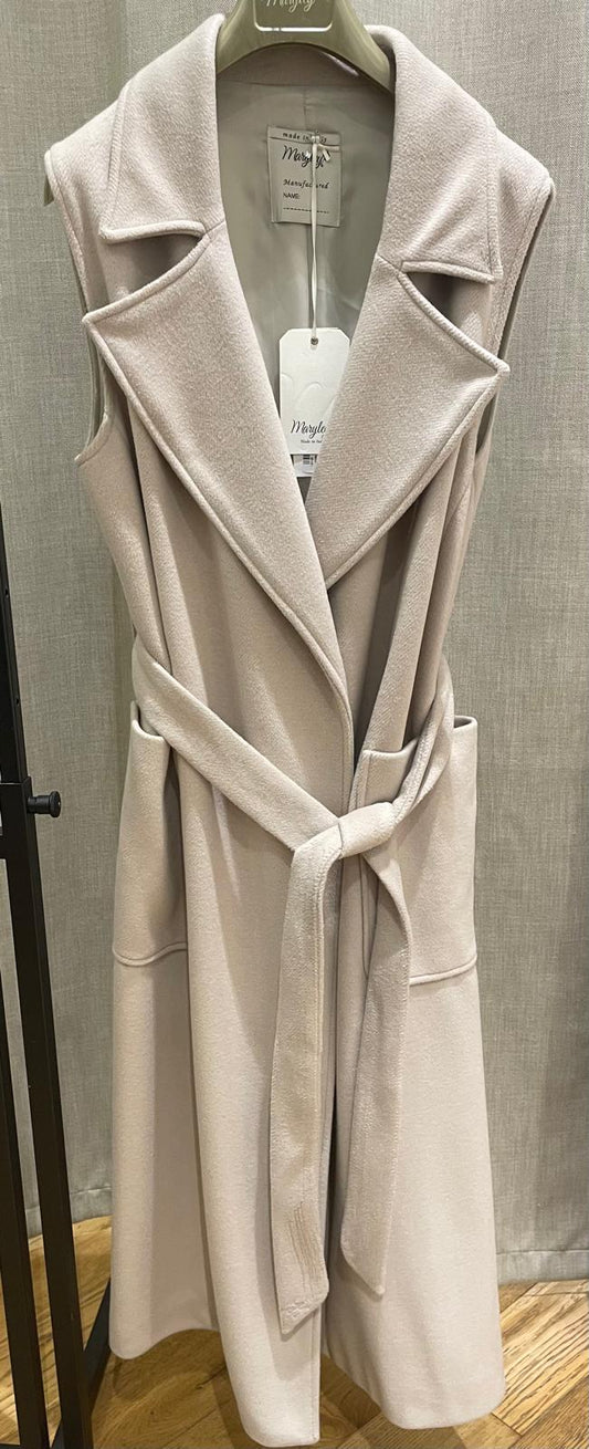 MARYLEY CAPPOTTO LUNGO BEIGE