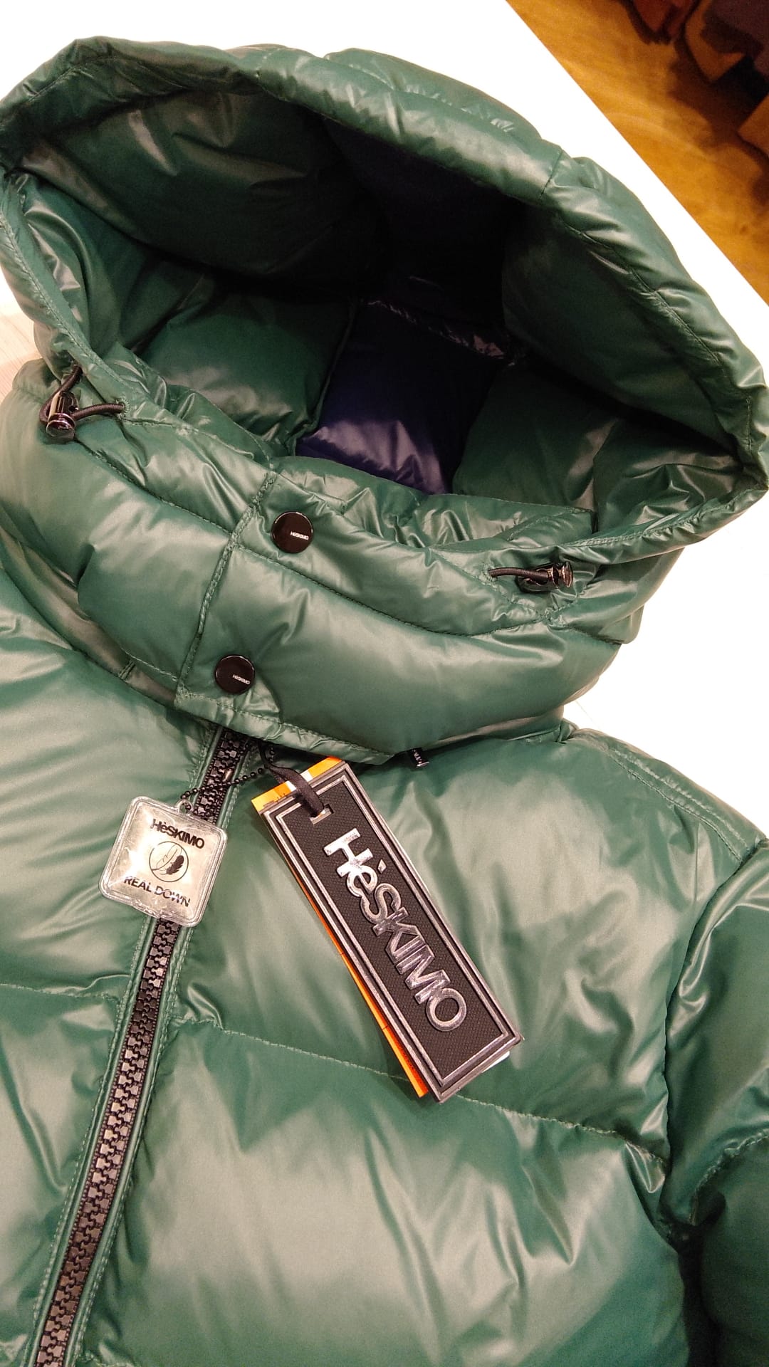 HèSKIMO PIUMINO VERDE