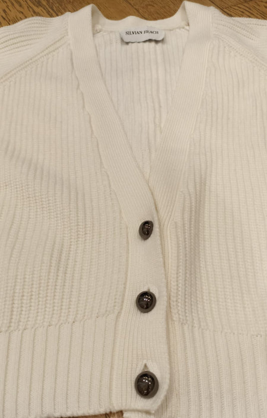 SILVIAN HEACH CARDIGAN PANNA
