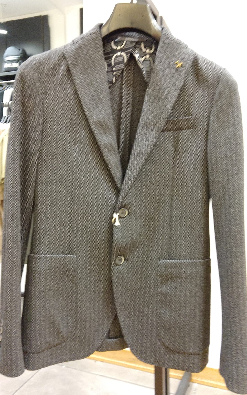 HAVANA & CO GIACCA SPIGATA NERO