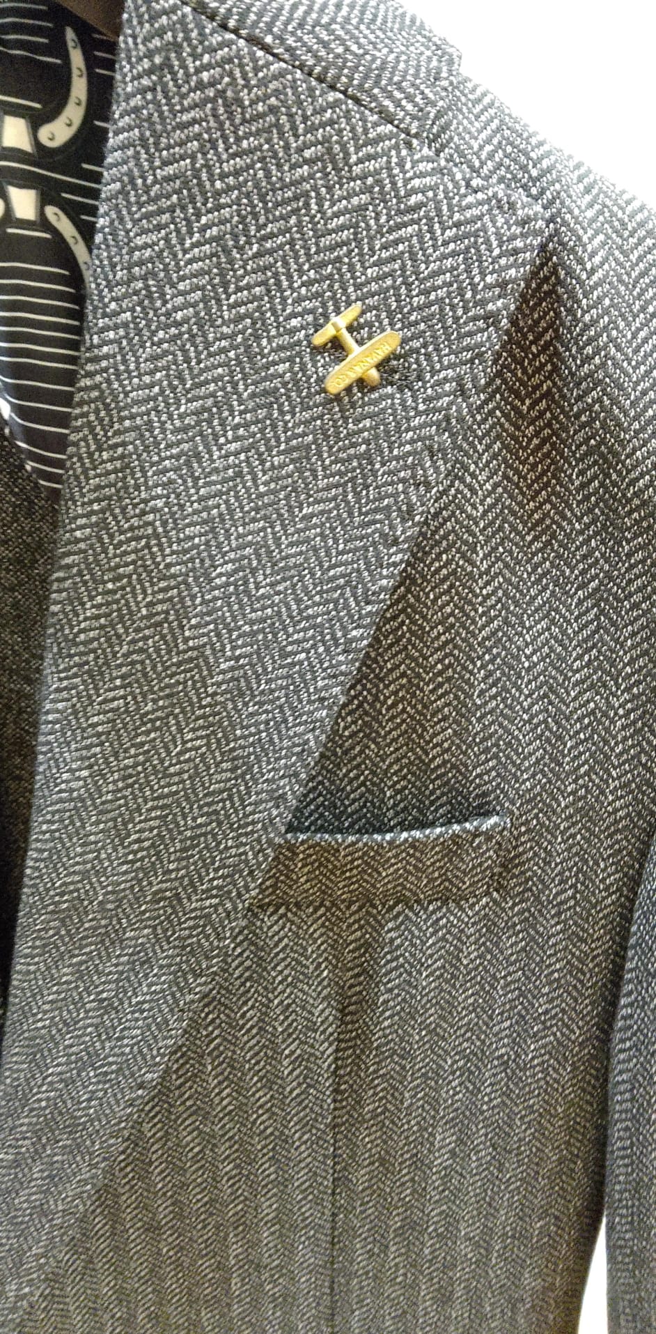 HAVANA & CO GIACCA SPIGATA NERO