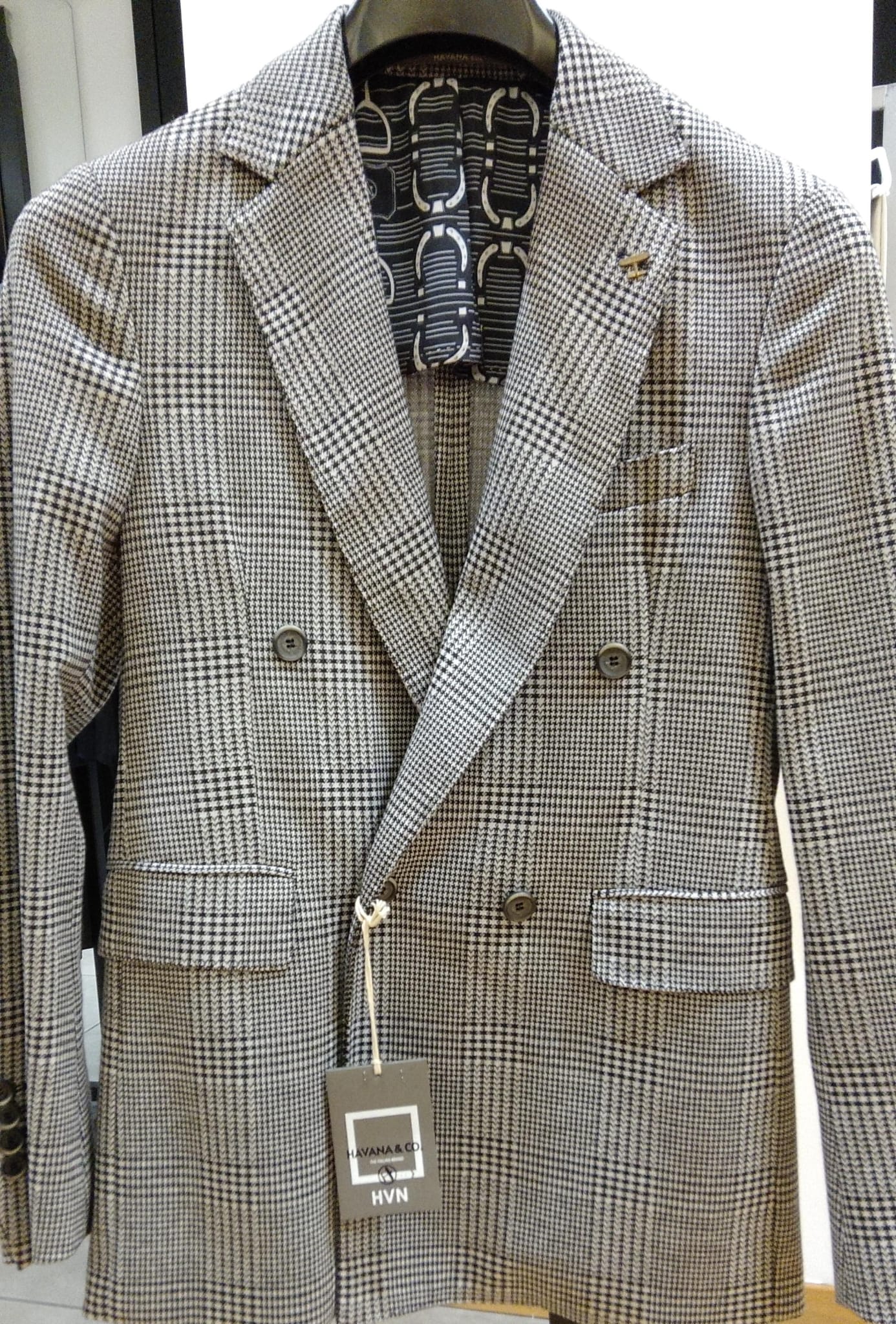 HAVANA & CO GIACCA QUADRI