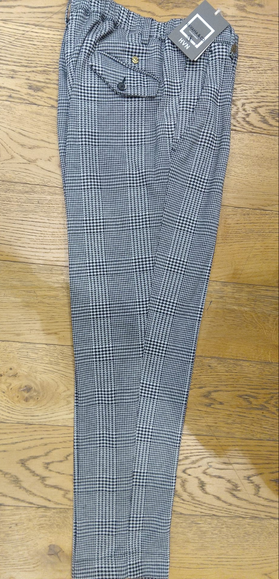 HAVANE & CO PANTALONE GRIGIO