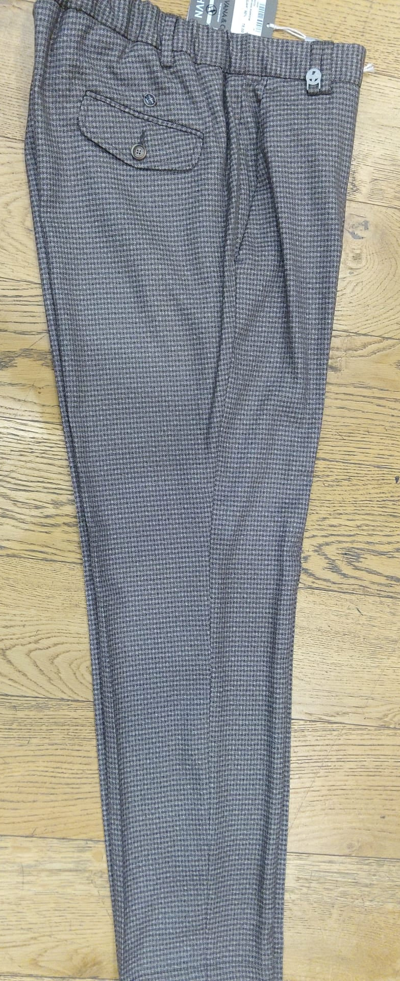 HAVANA & CO PANTALONE COLORE MARRONE