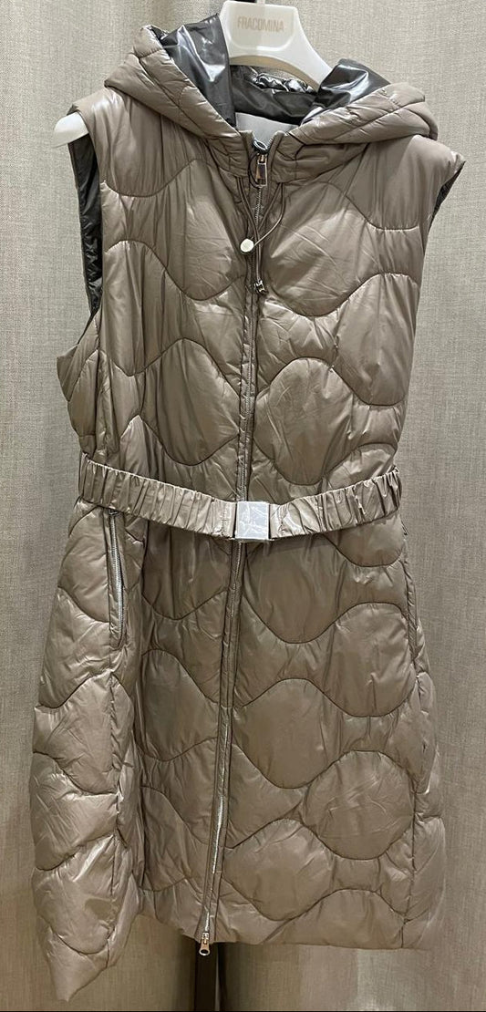 FRACOMINA GILET TORTORA