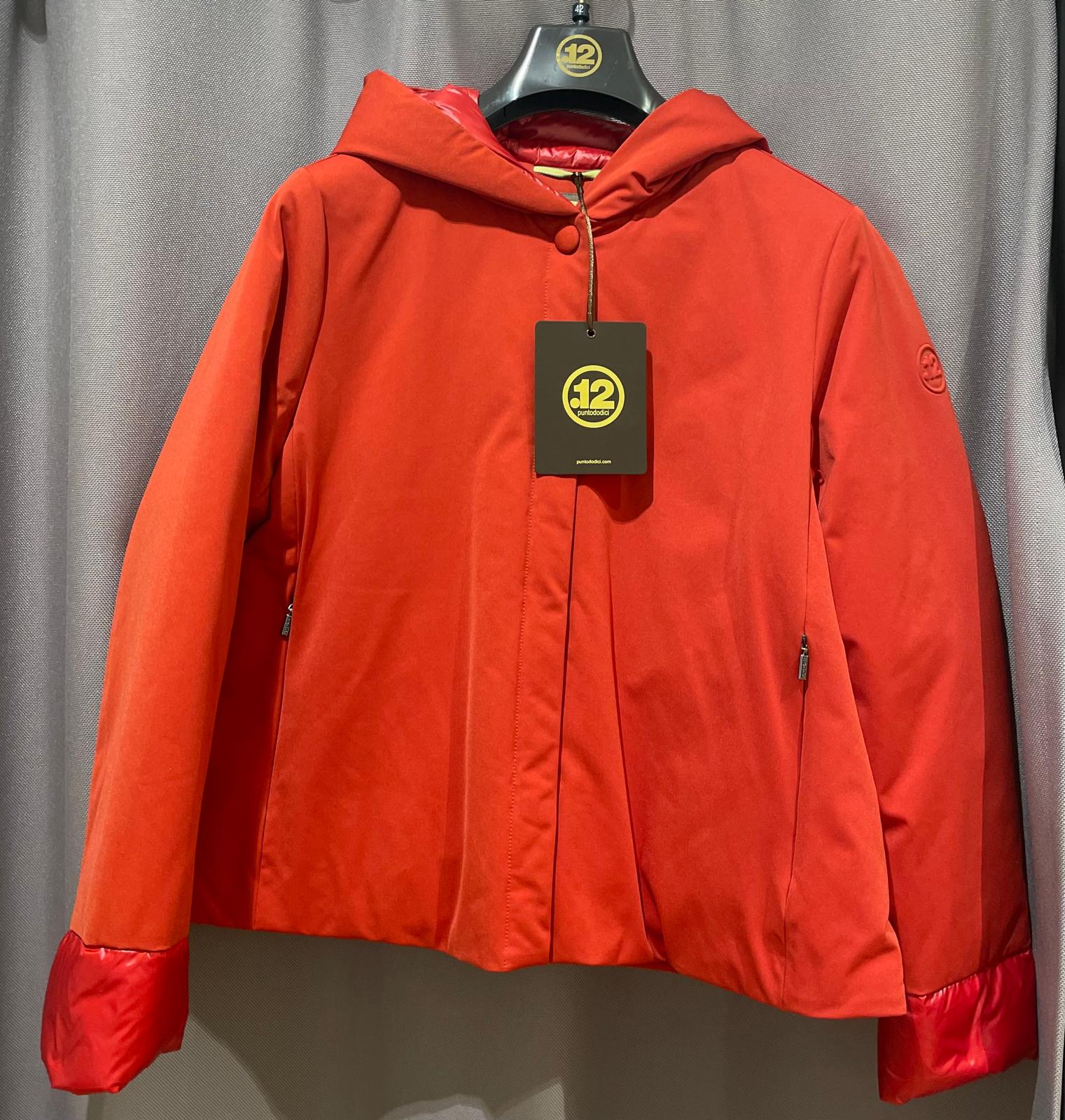 PUNTODODICI PIUMINO CORTO ROSSO