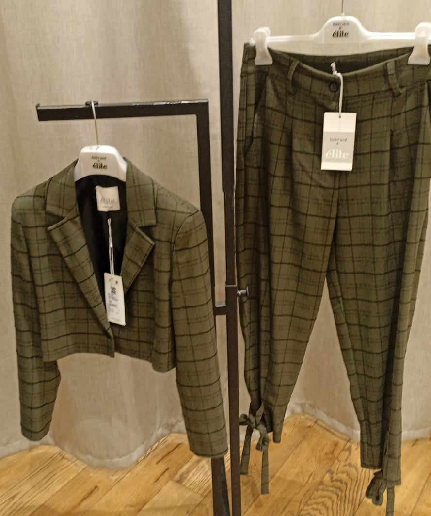 SUSY MIX PANTALONE VERDE