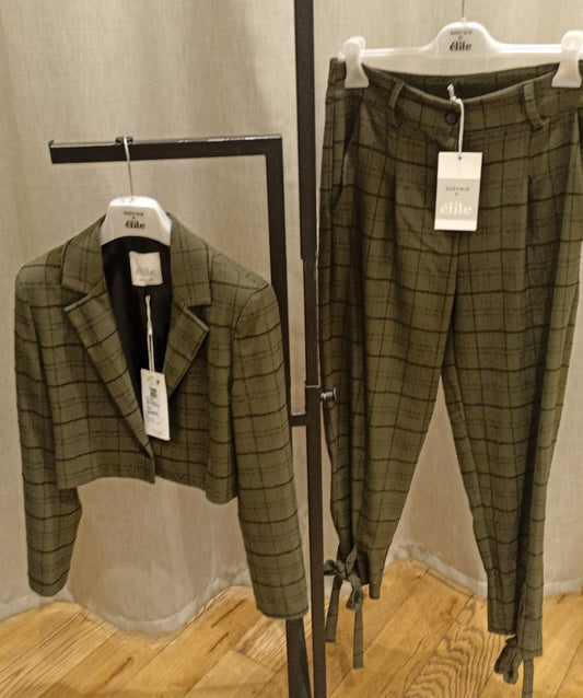 SUSY MIX PANTALONE VERDE