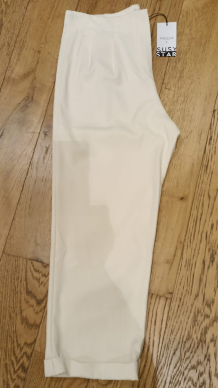 SUSY MIX PANTALONE PANNA