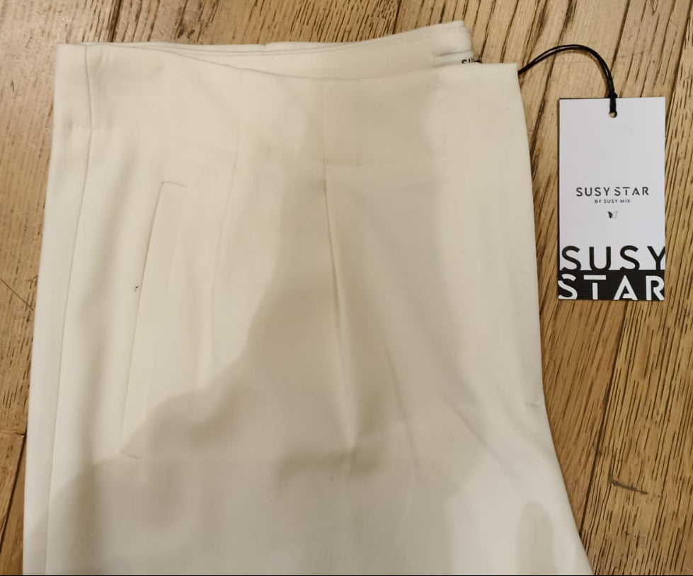 SUSY MIX PANTALONE PANNA