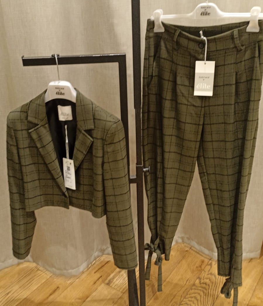 SUSY MIX GIACCA SPENCER VERDE