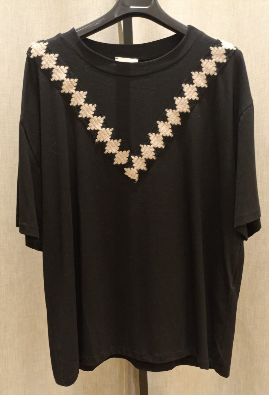 SUSY MIX TSHIRT NERO