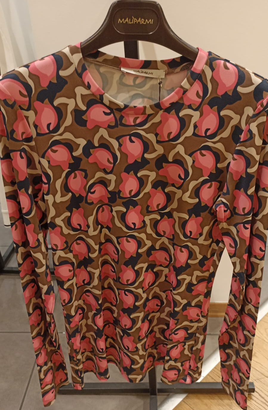 MALIPARMI MAGLIA JERSEY ROSA