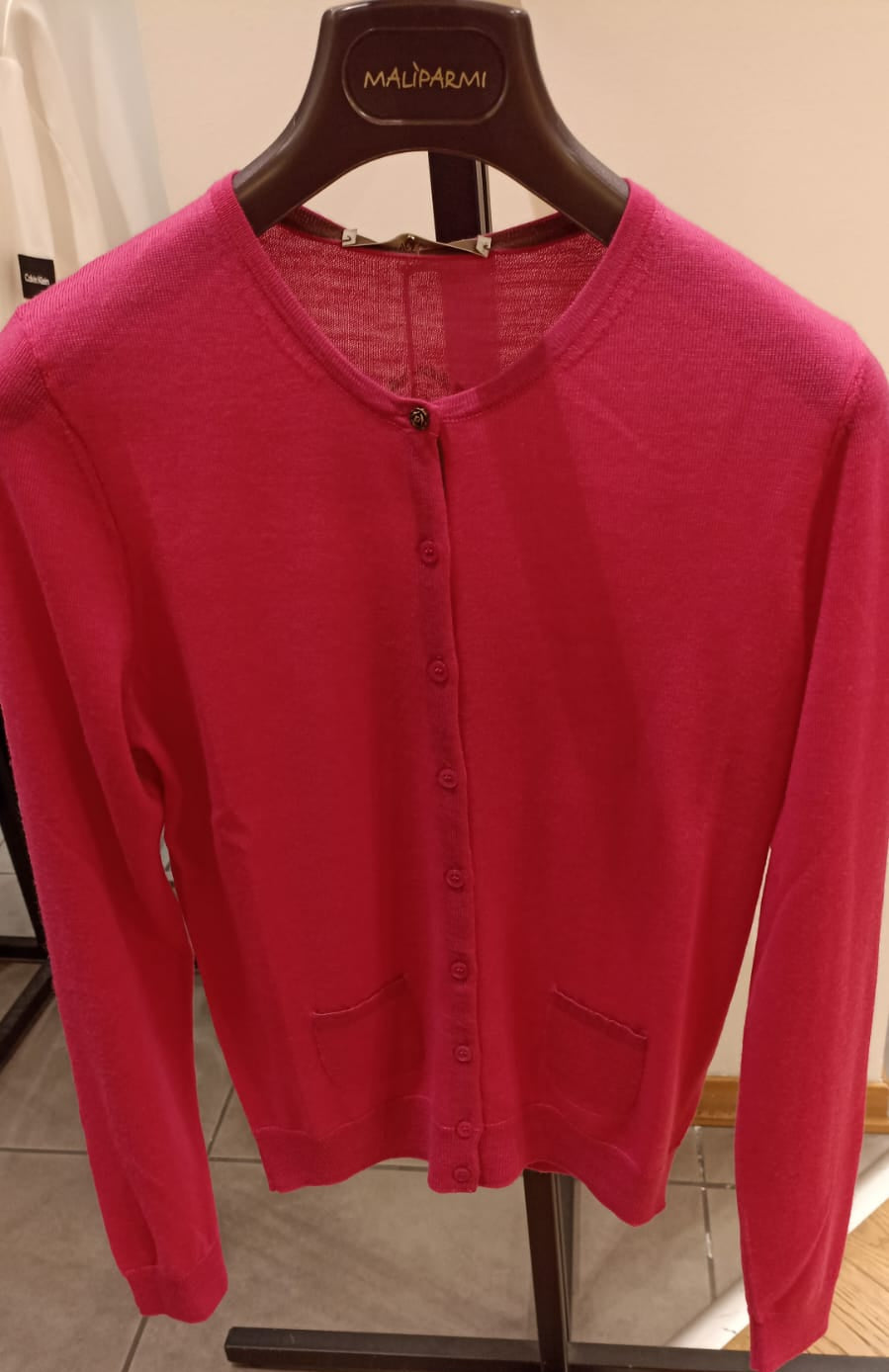 MALIPARMI CARDIGAN FUXIA