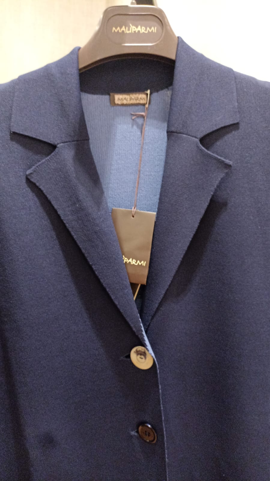 MALIPARMI CARDIGAN BLU